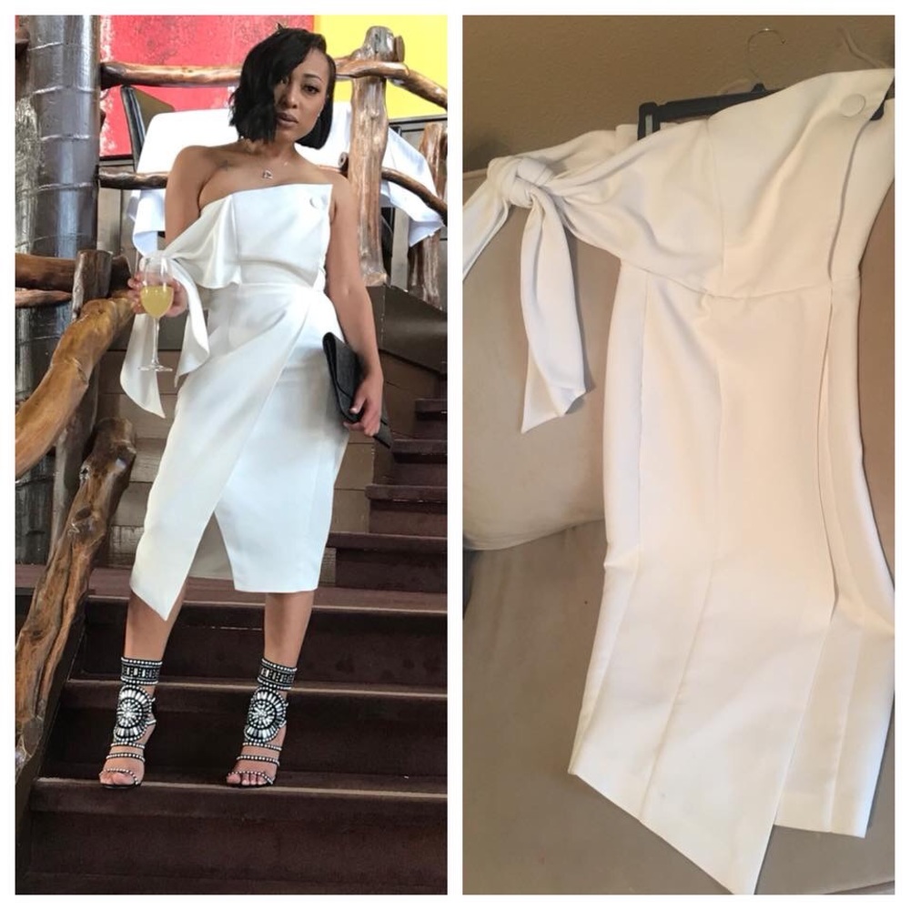 This dress was a stunner! So many compliments!